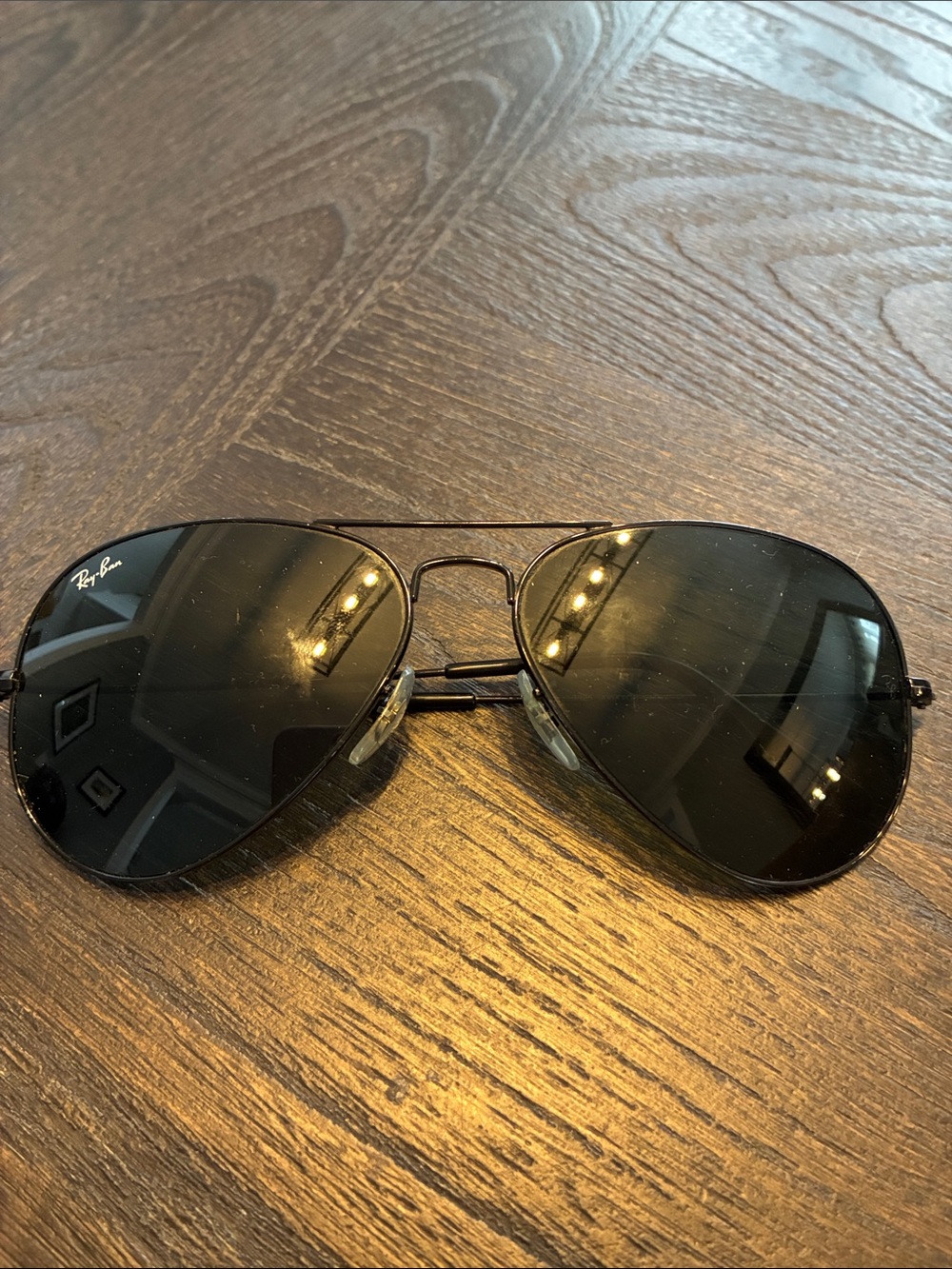 Ray-Ban Aviator Sunglasses in Black